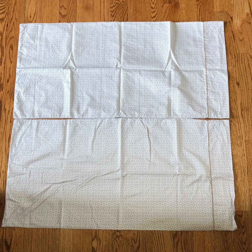 Hotel Collection Diamond Design King Pillowcases